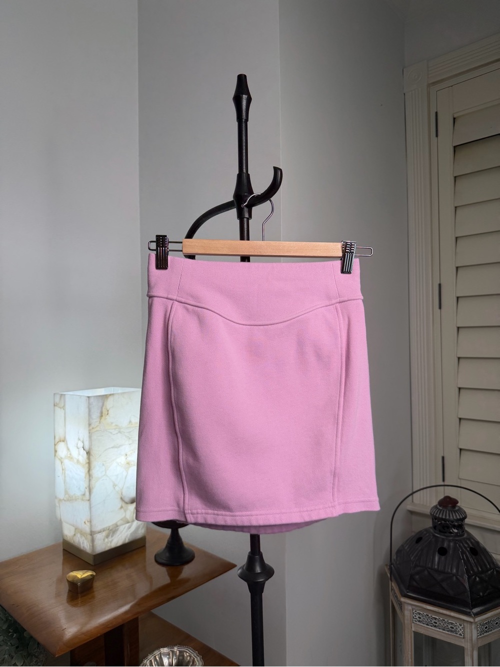 lululemon athletica Pink Mini Skirt - Sleek Straight Silhouette